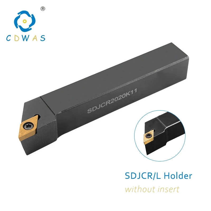 

SDJCR1010H07 SDJCR1212H07 SDJCR1616H07 sdjcr1212h11 External turning tool CNC Tool holder for dcmt070204 insert Lathe tools