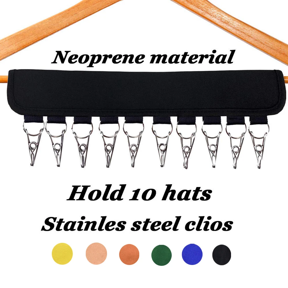 Best Portable Cap Rack Closet Hanger Sock Storage Caps Organizer Door Baseball Hat Holder