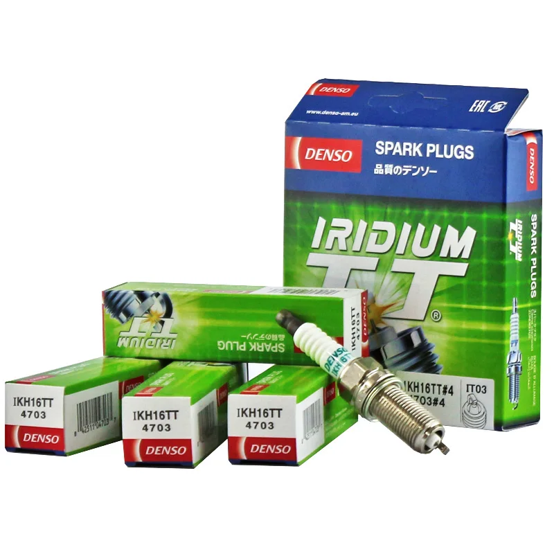 DENSO Car Spark Plug For Toyota Highlander Hyundai Genesi Sonata Tana Chrysler 300 Dodge TT double Iridium IKH16TT DENSO Car Spark Plug For Toyota Highlander Hyundai Genesi Sonata Tana Chrysler 300 Dodge TT double Iridium IKH16TT