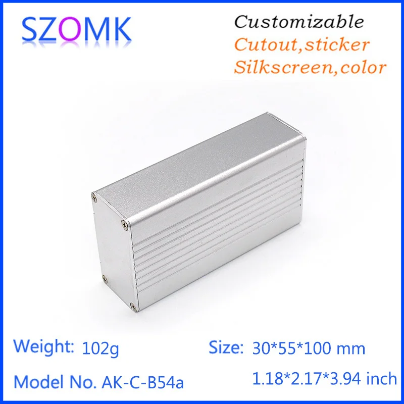 szomk aluminum box for electronic project aluminum extrusion case anodized aluminum enclosure die cast junction ox extruded aluminum project box  (5).jpg