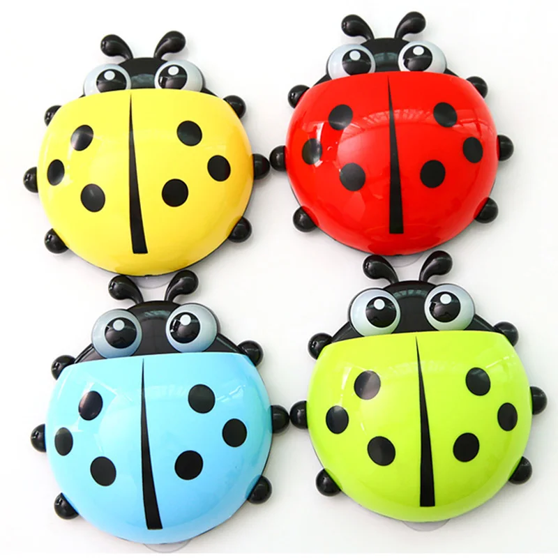 1PC-Ladybug-toothbrush-holder-Toiletries-Toothpaste-Holder-Bathroom-Sets-Suction-Hooks-Tooth-Brush-container-3D (5)