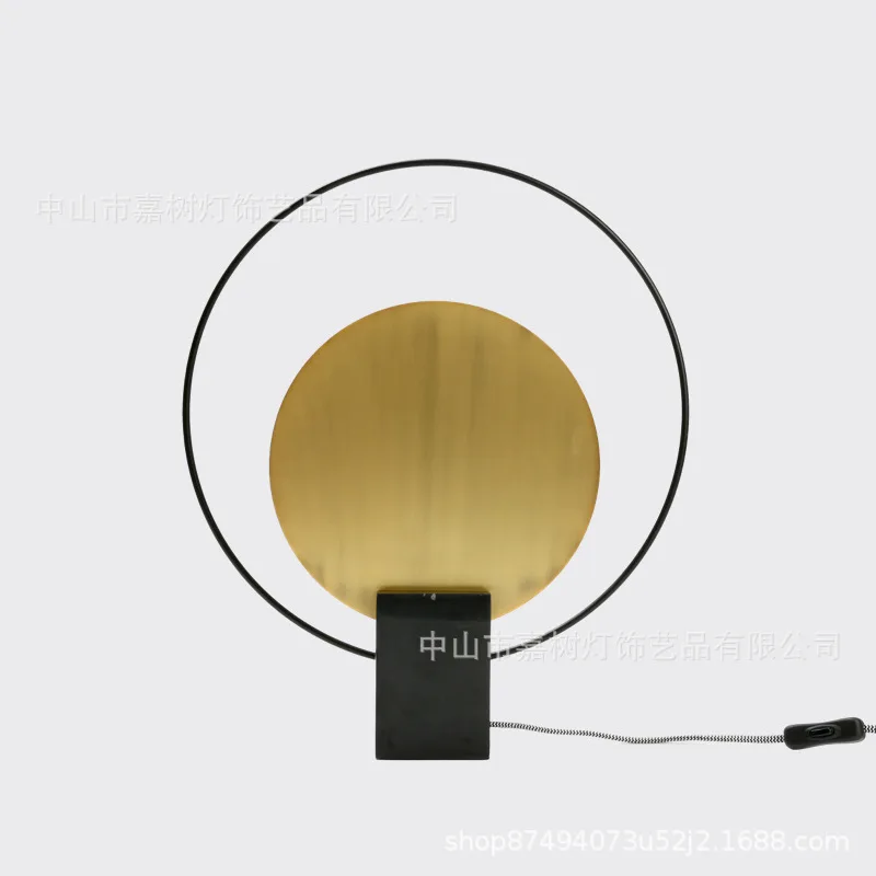 

Modern Creative Simple Table Lamps Iron Marble Material Table Lamps Small Affordable Table Lamps for Bedroom Study Living Room