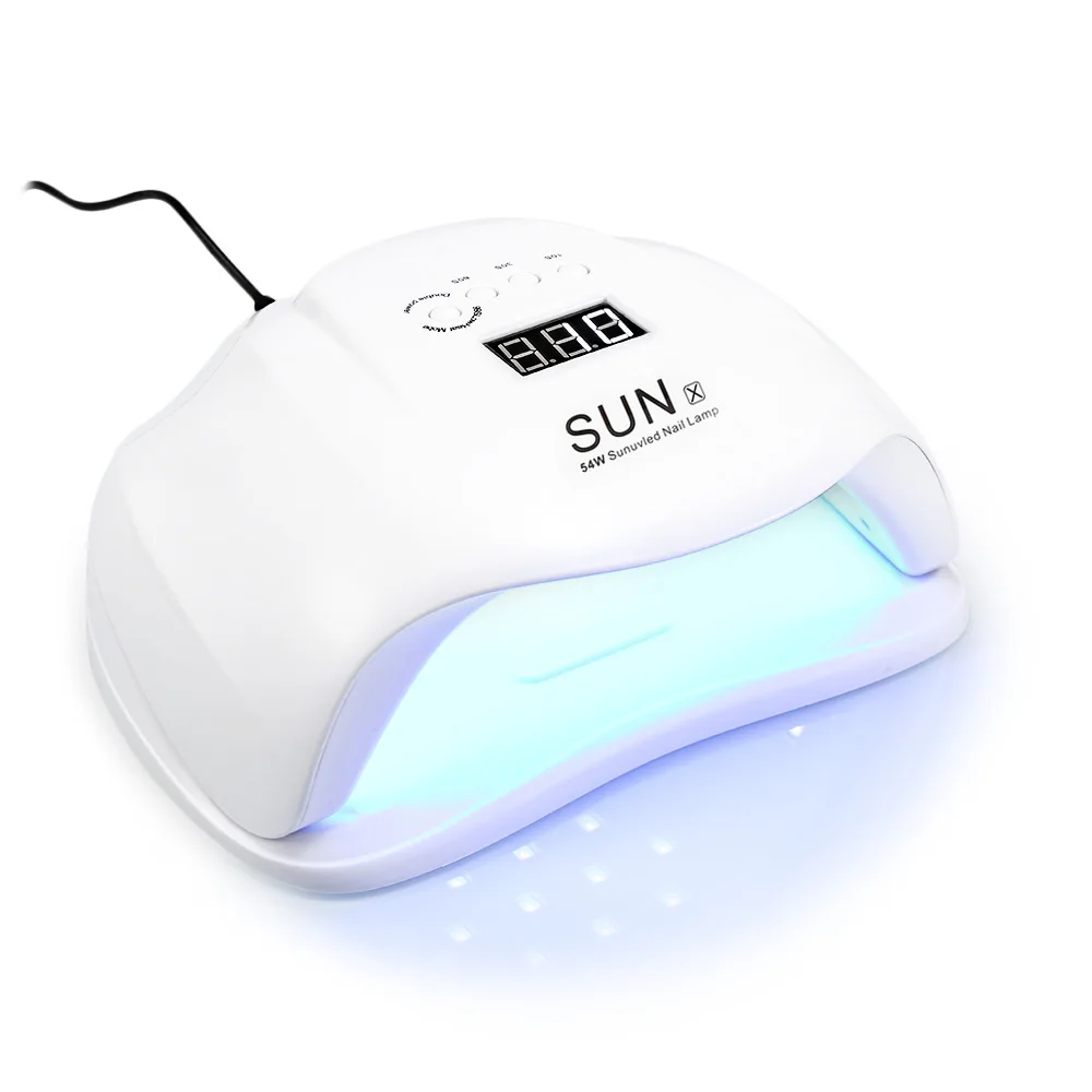 

SUN X 48/54W Nail Dryer UV LED Lamp LCD Display 36 LEDs Nail Dryer Lamp For Curing Gel Polish Auto Sensing Nail Manicure Tools