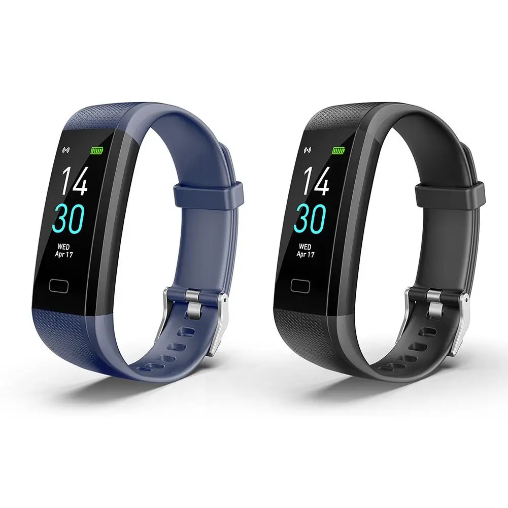 

New Waterproof Watch Touch Screen Smart Bracelet Medical Grade Heart Rate Monitor Camera Notification Messages For IOS Android