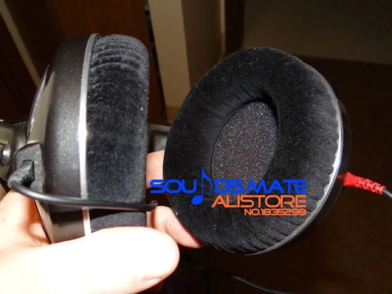 Velvet Velour Replacement Ear Pads Cushion For Sennheiser HD520