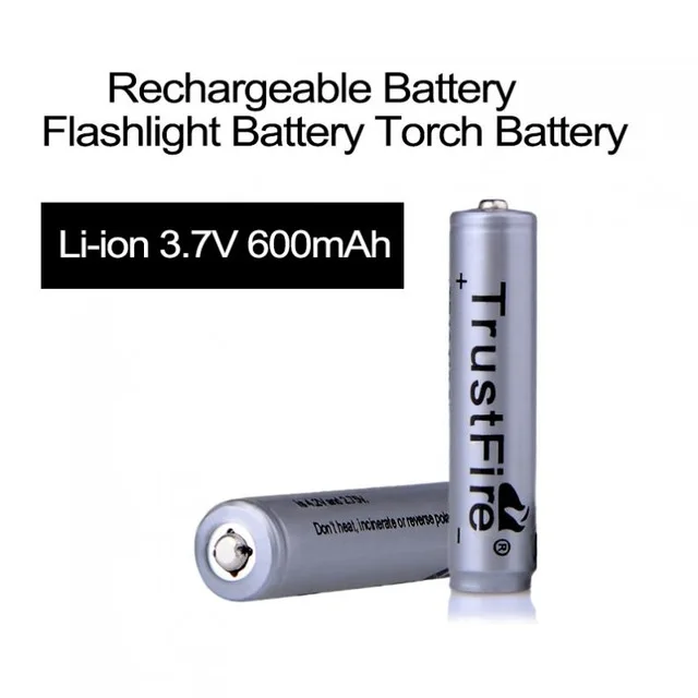 

4pcs 10440 600mAh 3.2V LiFePO4 Rechargeable Battery + Portable Battery Box with 2pcs Battery Connectors