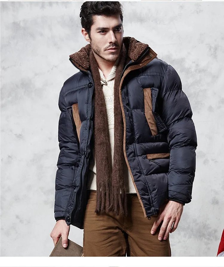 LKBEST, утолщенное зимнее пальто, для мужчин, с подкладкой, с капюшоном, Мужская парка, хлопок, зимняя куртка, для мужчин, сохраняет тепло, длинное пальто, верхняя одежда, брендовая одежда