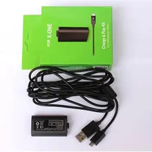 4X1400 mah Замена аккумуляторной батареи для xbox ONE беспроводной контроллер с usb-кабелем