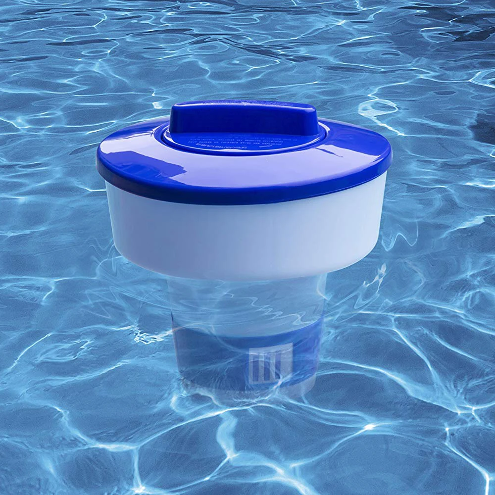 HydroTools by Swimline Adjustable Floating Pool Dispenser