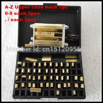 

2*3*15, English letter, font,characters for DY-8/HP-241B date coding machine, hot stamp coder, hot ink roll coder, ribbon coder