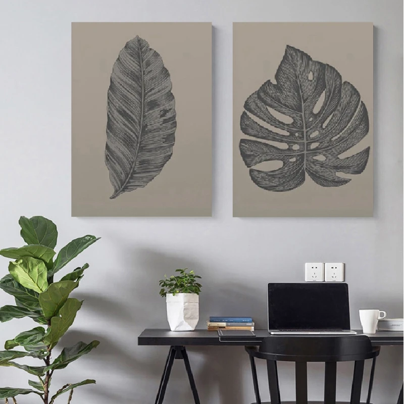 Leaf Wall Art Prints Home Wall Art Decor