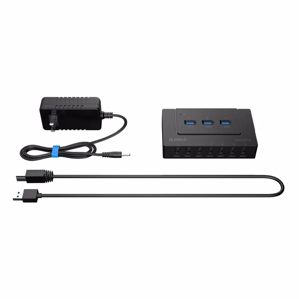 USB хаб ORICO на 10 портов 2 0/3 0 5 Гбит/с|10 port usb|port usborico usb |