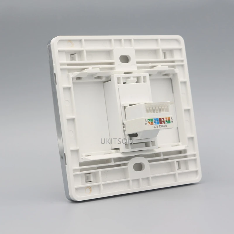 1 Port CAT6 RJ45 Wall Panel pic 5