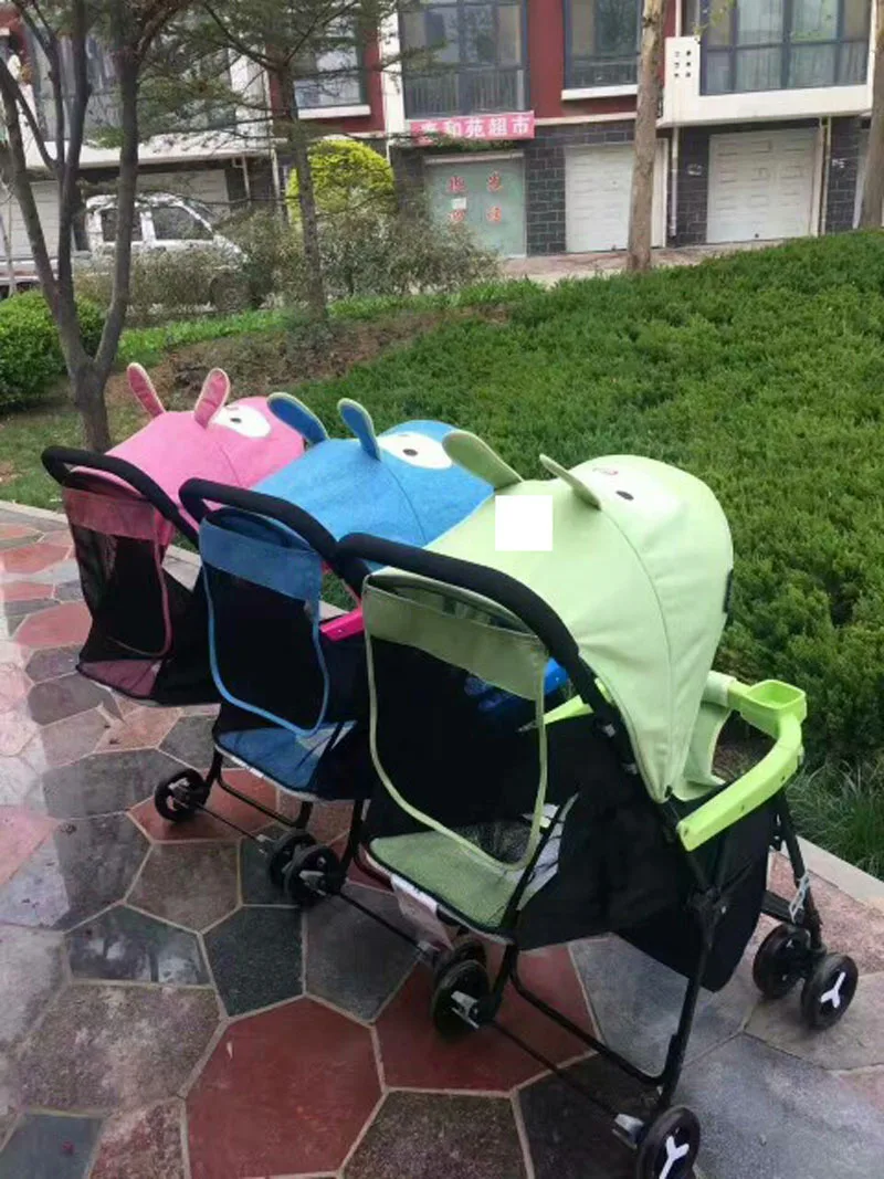 Летняя легкая детская коляска может сидеть лежать на Портативный складная детская коляска для путешествий самолет детское одеяло капюшон для коляски автомобиля заднем сиденье автомобиля организатор мешок