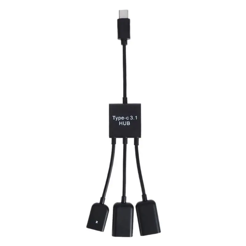 USB3.1 type-C OTG кабель адаптер Micro usb-хаб USB OTG адаптер для смартфона для windows/Mac OS/Linux системы для Macbook PC