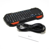 Bluetooth V3.0 Mini Keyboard With Touchpad Mouse for PC Laptop Bluetooth Gaming Keyboard For Windows For IOS Android For Battery