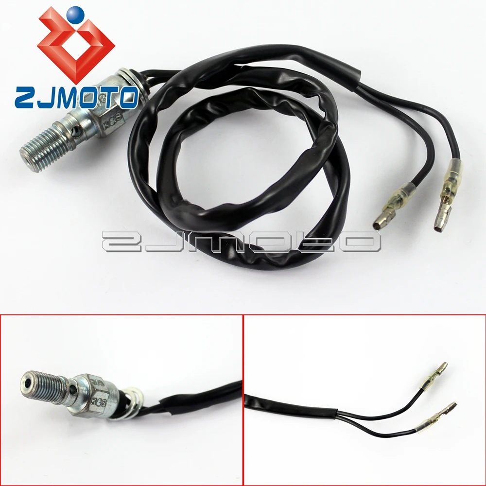 

Motorcycle For KTM 250 EXC Rear Hydraulic Banjo Brake Light Pressure Switch 3/8" x 1.00mm