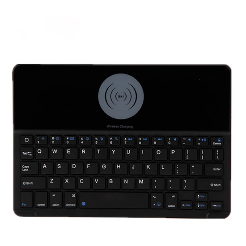 Беспроводная перезаряжаемая bluetooth-клавиатура QI из закаленного стекла, беспроводная клавиатура, дропшиппинг 9,3