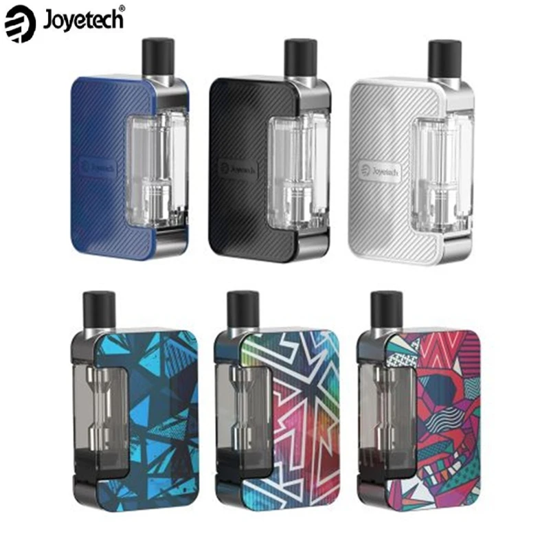 

Original Joyetech Exceed Grip Starter Kit 1000mAh Built-in Battery 20W Grip Box MOD 4.5ml Pod Cartridge E Cigarette Vape Kit