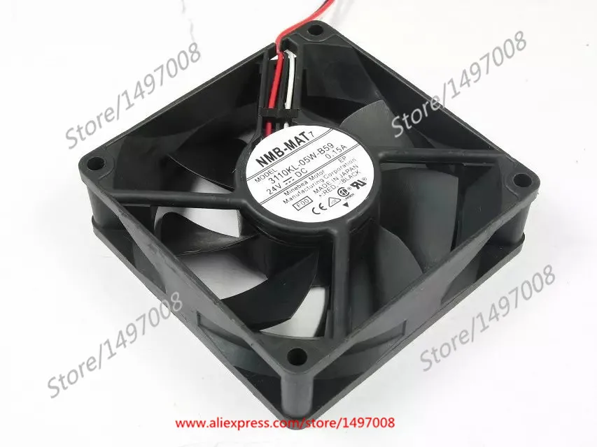 NMB MAT 3110KL 05W B59 F00 DC 24V 0.15A 80x80x25mm вентилятор охлаждения сервера|square fan|server fan70mm fan |