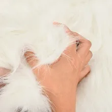 Mikksire 5 цветов Гостиная/мебель для спальни ковер однотонной искусственной Advanced Нескользящие мягкие 40x60 см ковры современные ковры коврики F1