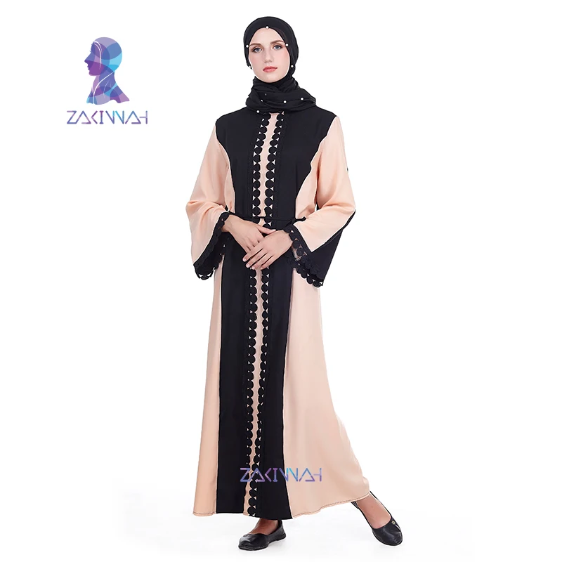 Zakiyyah модное кружевное длинное платье отправка с подарком мусульманская одежда