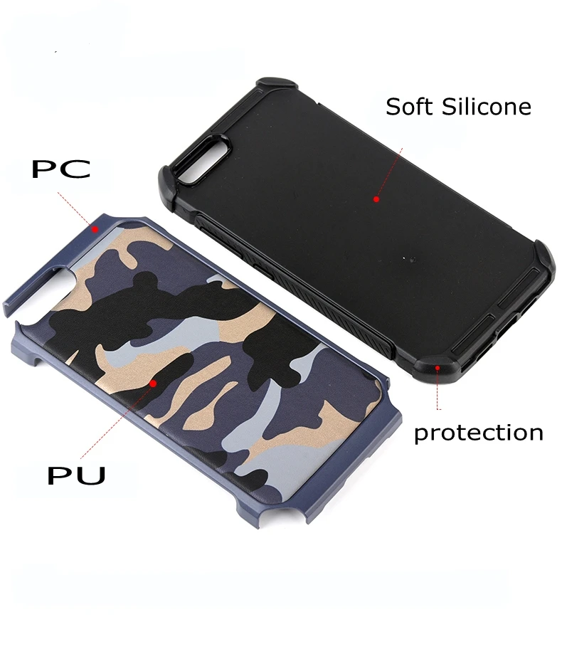Защитный чехол для Xiaomi Mi 6, армейский Камуфляжный ПК с ТПУ, сверхмощный ударопрочный чехол для Xiaomi mi6 M6, защитный чехол для экрана