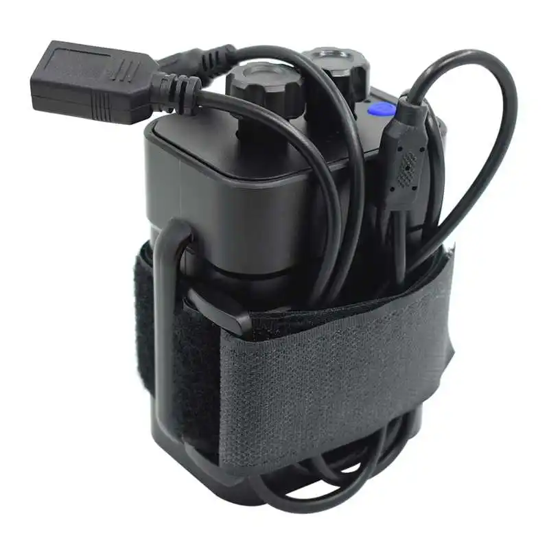 WasaFire Water Resistant Battery Pack Case for Bicycle Light Lamp 6*