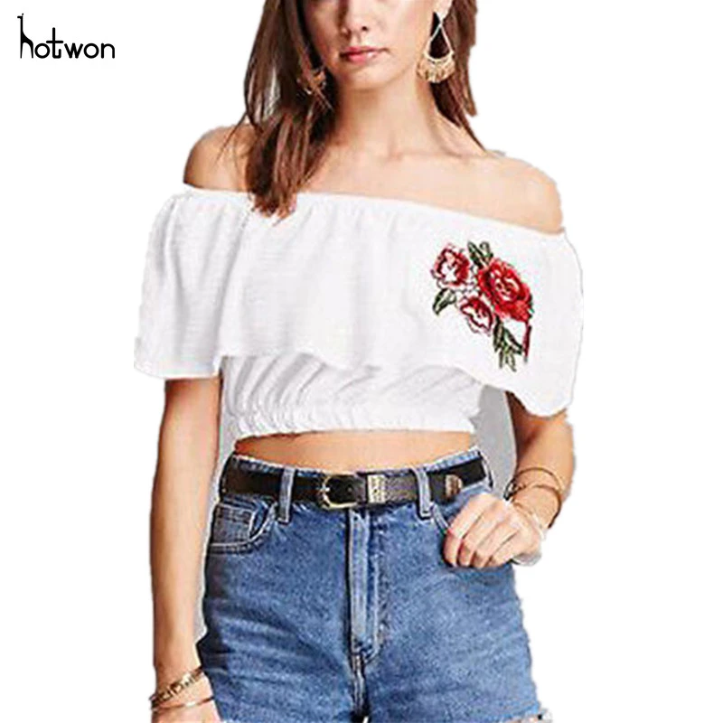 off shoulder top with bralette