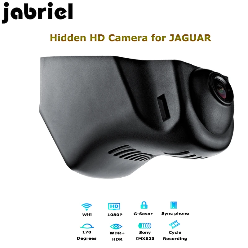 Jabriel Wifi скрытый 1080P Автомобильный видеорегистратор авто Вождение видео рекордер камера заднего вида для JAGUAR F-TYPE XE15 XJL