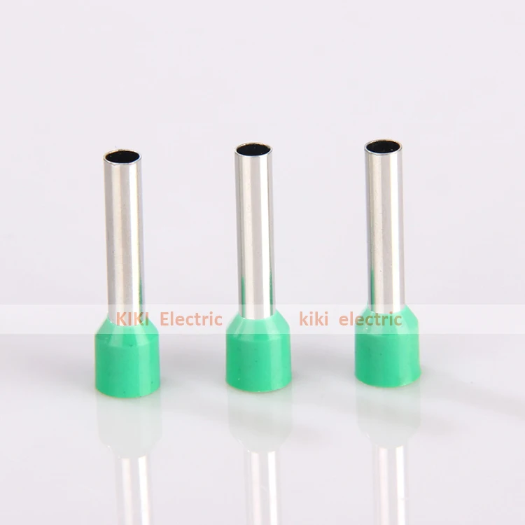 Молочно-белая/зеленая трубка предварительно изолирующая клемма # 6AWG 16 мм2