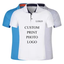 Летние повседневные новые Брендовые мужские рубашки поло высокого качества унисекс рубашки с коротким рукавом на заказ поло с вашим логотипом или дизайном укороченные топы