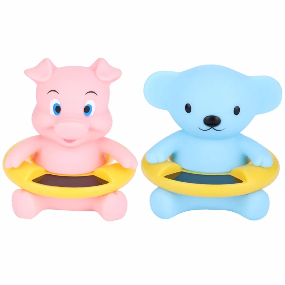 2 типа Детский термометр для ванной душ Температура воды Свинья медведь детская ванночка игрушки тестер температуры детские игрушки для купания уход за ребенком