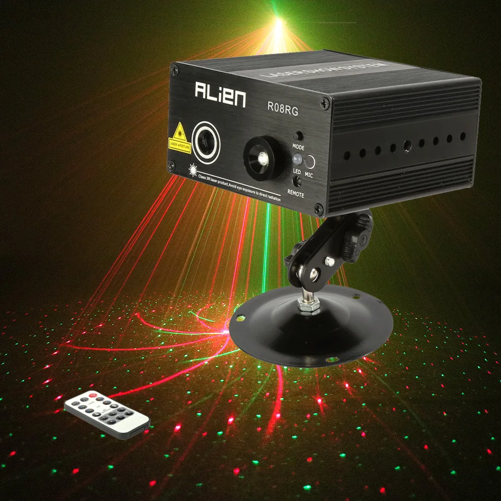 Mini Laser Stage RGB Lighting Color Disco Light Show Profesional