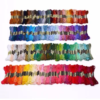 

300 Skeins Similar DMC Thread Cross Stitch Floss Cotton Thread Embroidery Sewing HD129