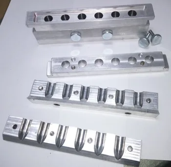 

free shipping 6/12 cavities 12.1mm flat aluminum lipstick mould, 6/12 cavity oblique lipstick mold mould, lipstick mold