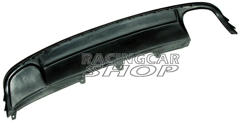 PU Rear Diffuser Lip S4 Look Spoiler For Audi A4 B8 Non-Sline Non-S4 Bumper