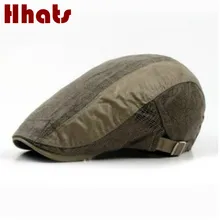 Который в душ Лоскутная PU Берет Hat Женщины Мужчины Регулируемый искусственная кожа в полоску серпантин моды кепка мужской женский остроконечные