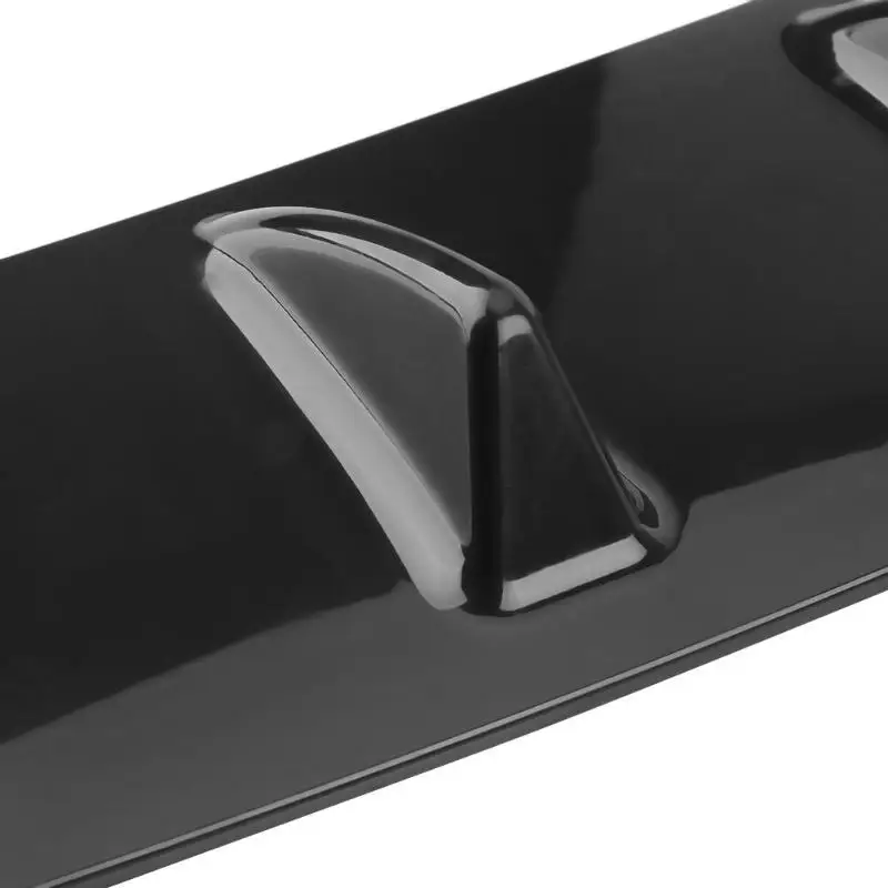 VODOOL ABS универсальный автомобильный нижний задний бампер для губ Диффузор спойлер 5 Fin Автомобильный задний бампер для губ дефлектор сплиттер для автомобиля-Стайлинг