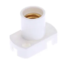 10 шт. Белый патрон e12 лампы База гнездо патрон