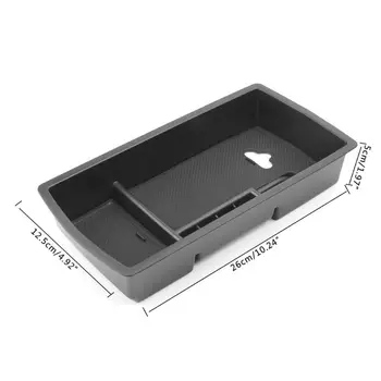 

Center Console Organizer Tray Armrest Storage Box For Peugeot 3008 3008GT 5008 2017 2018