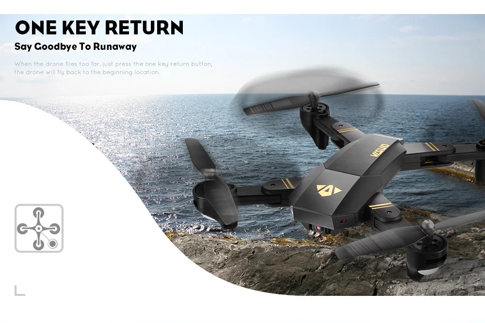 XS809HW Foldable RC Drone XS809HW Foldable RC Drone