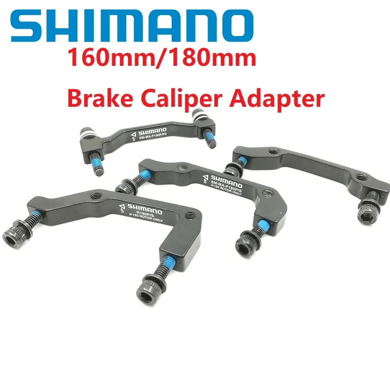 

SHIMANO Brake Adapter 180mm 160mm Rotor Caliper Hydraulic Disc Brake & Line Pull Disc Brake Conversion seat Mountain Bike Parts