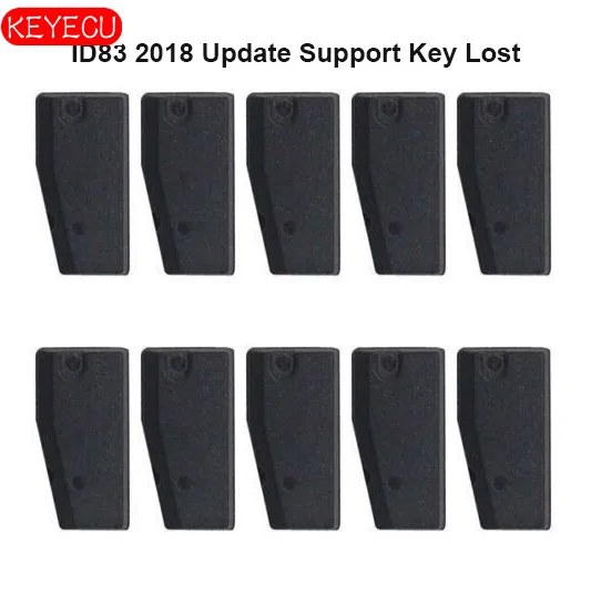 KEYECU 10 шт. обновление 80Bit 4D63 ID83 чип для Ford Mazda послепродажное обслуживание все ключи