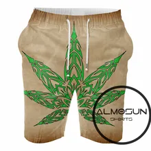 ALMOSUN карты сорняков на бумаге летние пляжные шорты дизайн мужская майка для баскетбола мяч Короткие повседневные мужские и женские Homme карго шорты