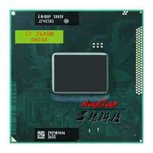 Intel Core I7-2640M I7 2640M SR03R 2.8 Ghz Dual-Core Quad-Draad Cpu Processor 4M 35W Socket G2/RPGA988B