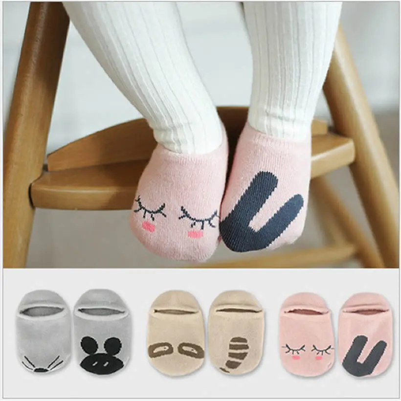

New Summer Unisex Baby Socks cotton Short Cotton Sock Baby Boy Cute Toddler Girl Floor Socks Baby socks Non-Slip Spring 2016