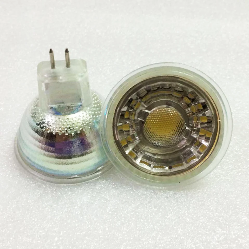 10 шт./лот 6 Вт GU10 MR16 COB Светодиодная лампа AC 220V DC12V теплостойкое стекло Корпус 600 700LM