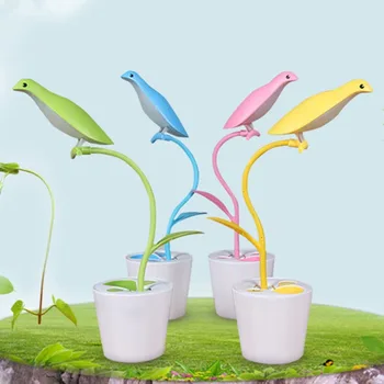 

Folding free bird creative eye table lamp usb touch sensor new strange led night light