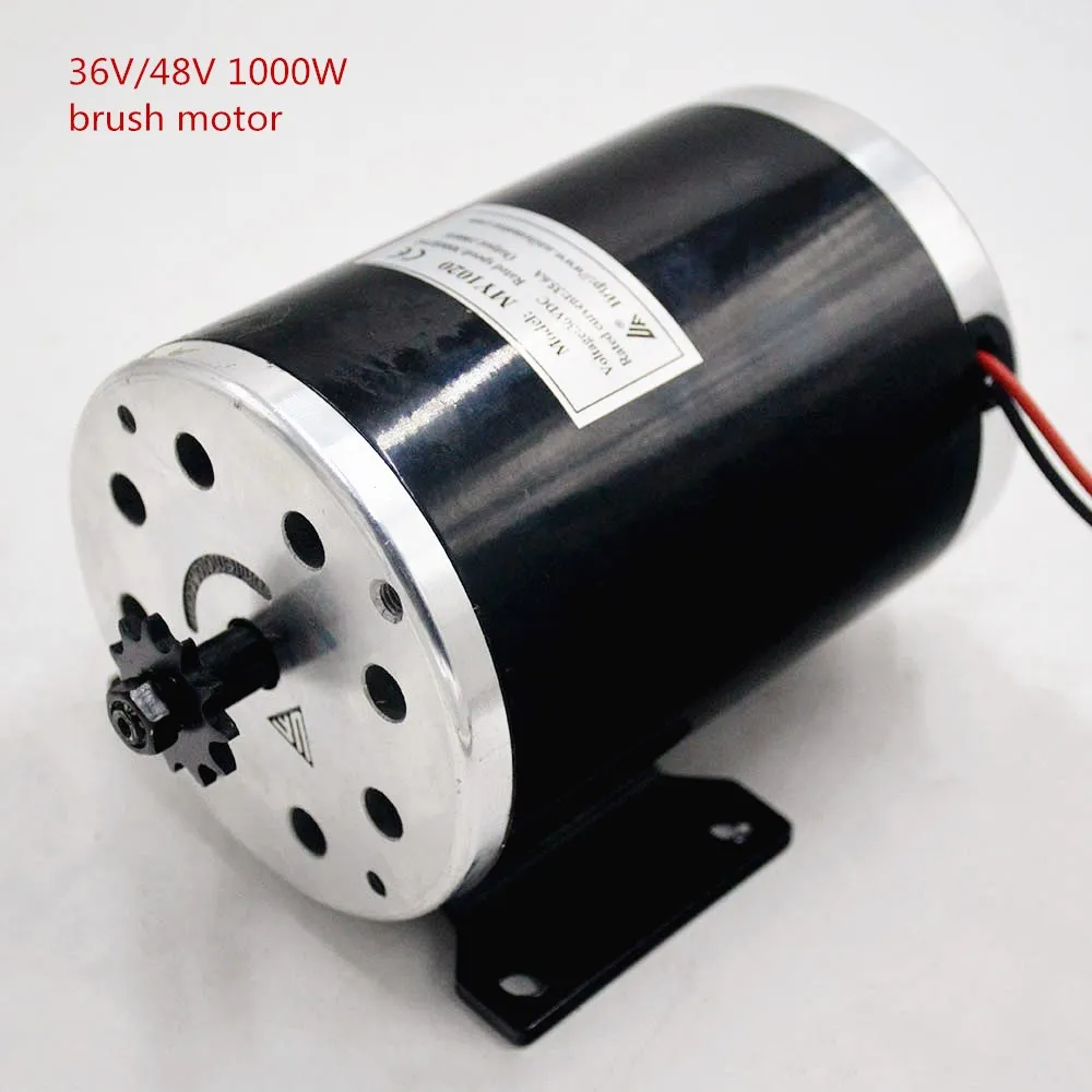 Perfect 36V 48V 1000W High Speed Brush electric Motor MY1020 Electric Bicycle Motor ebike Brushed Gear Motor engine 0